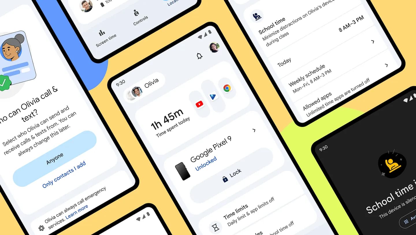 Обновление Google Family Link: родительский контроль стал проще