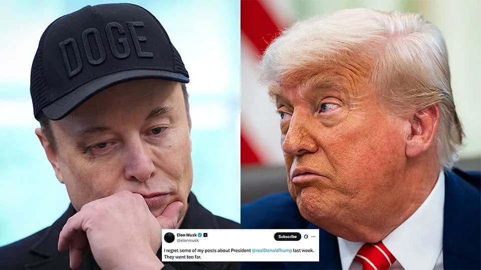 Илон Маск сожалеет о некоторых своих постах о Трампе