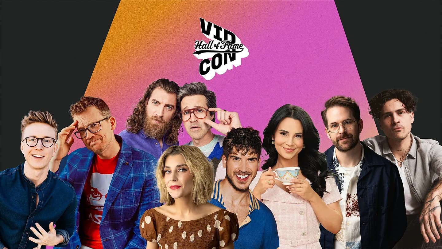 VidCon вводит Зал славы для создателей в 2025 году