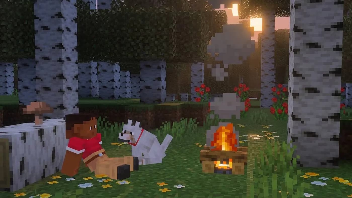 Minecraft выстрелил фотомодом с «Яркими Воспоминаниями»