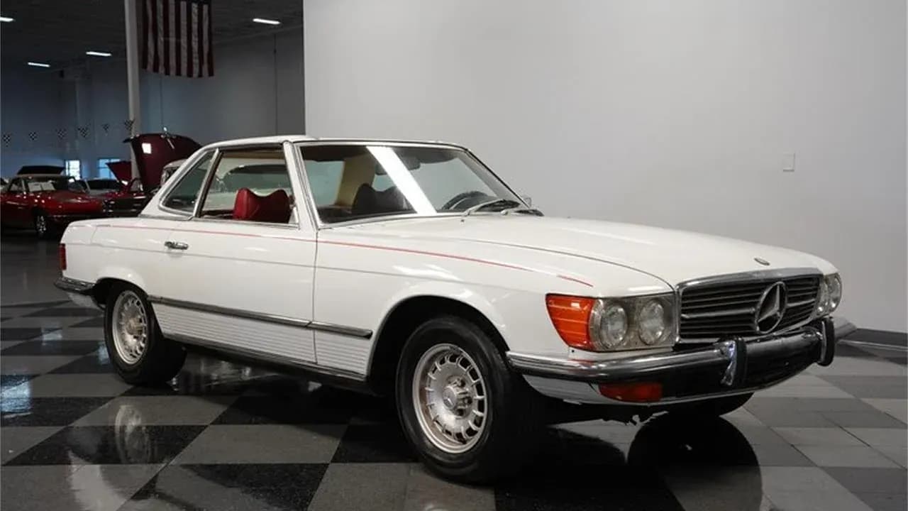 Mercedes-Benz 350SL 1972 года — король родстеров!