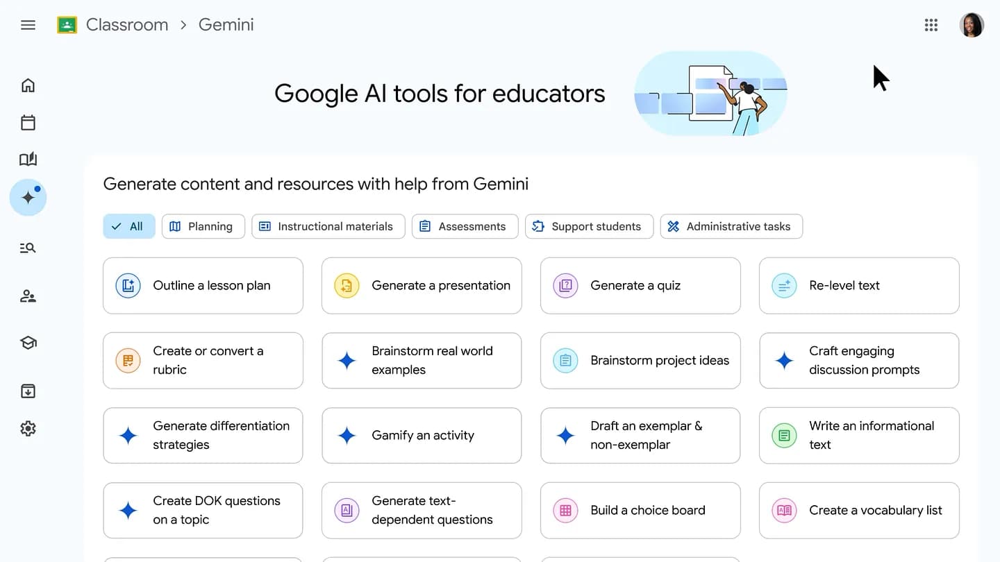 Google прокачивает обучение: AI для школьников и учителей