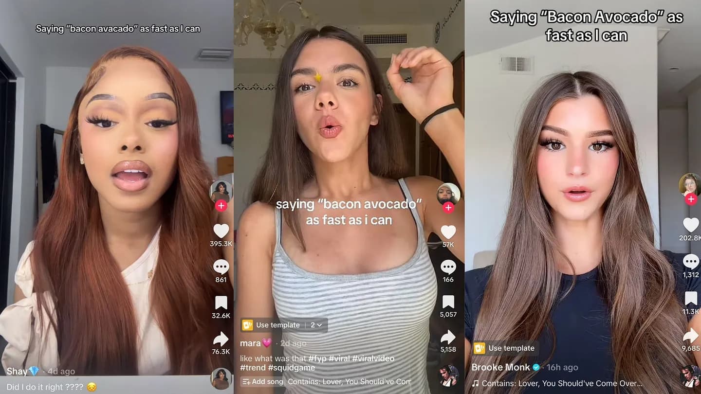 Бэкон и авокадо: новый мем TikTok