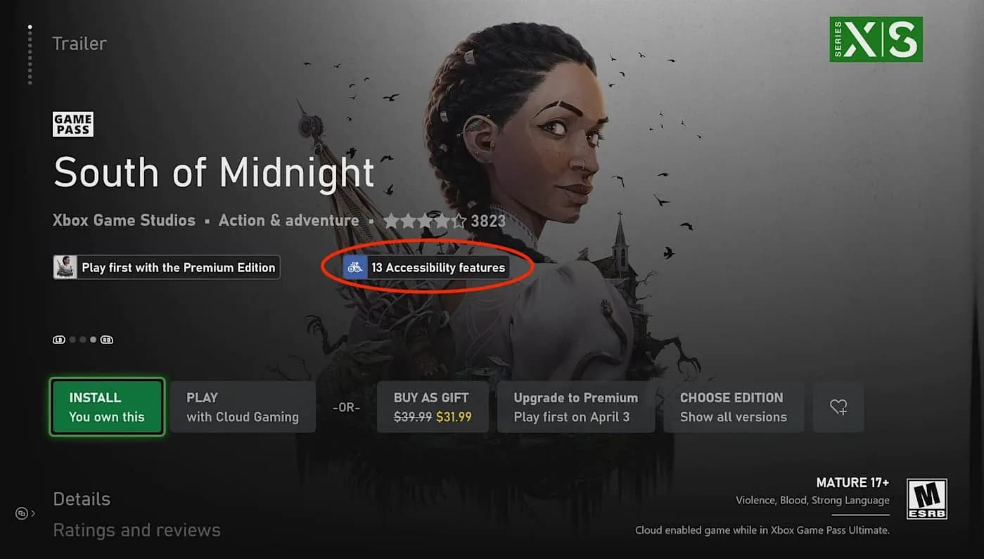 Все цифровые игры Xbox получили стандартизированные теги доступности