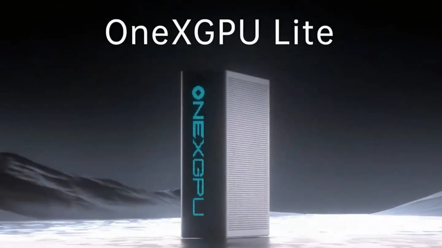 AMD неожиданно лидирует в сегменте внешних GPU благодаря OnexGPU Lite и Thunderbolt 5