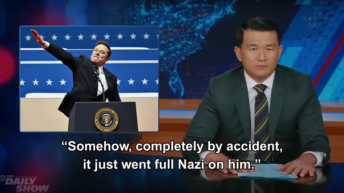 The Daily Show высмеял Илона Маска и его ИИ Grok за скандальные выкрутасы