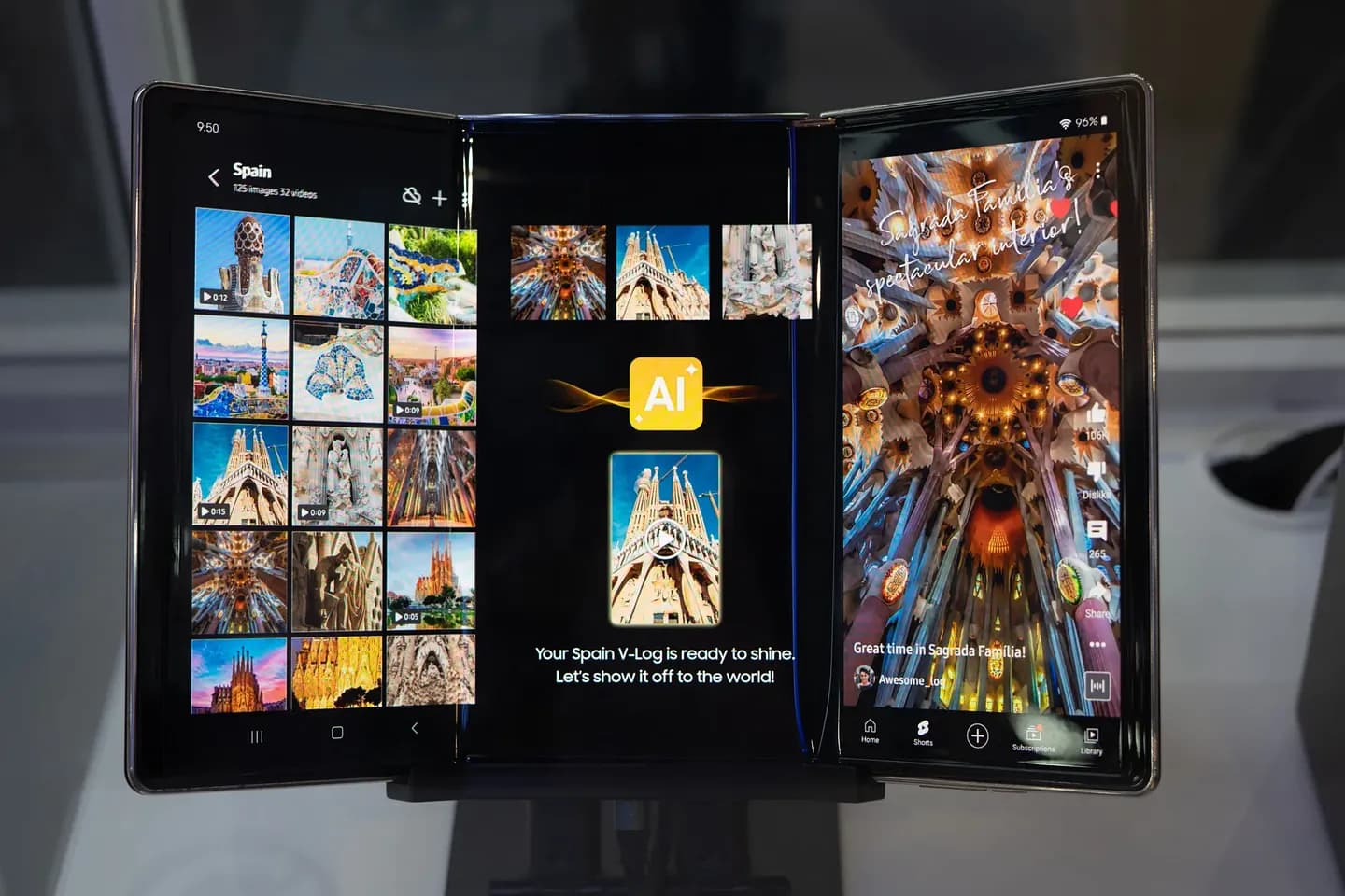 Samsung: тройное сгибание и тройные ожидания