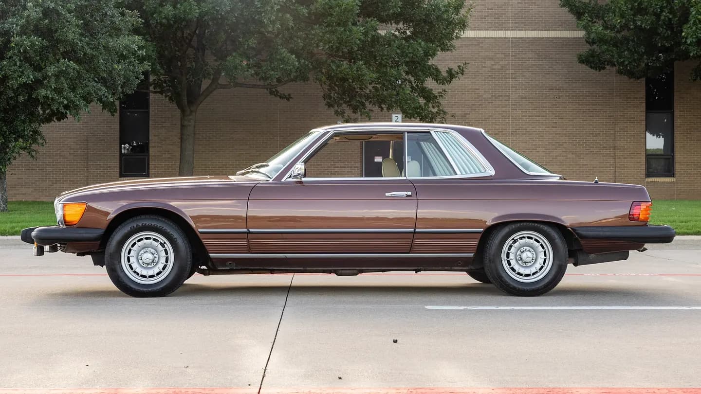 1976 Mercedes-Benz 450SLC: купе, а не кабриолет