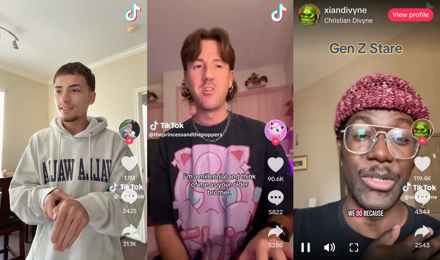 Что такое взгляд поколения Z? TikTok-спор между зумерами и миллениалами о выражении лиц