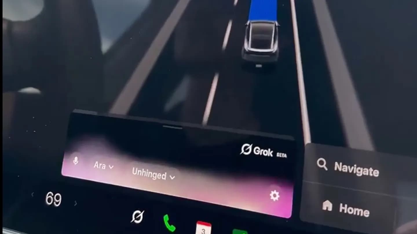 Tesla внедряет Grok AI в авто, но не даёт рулить