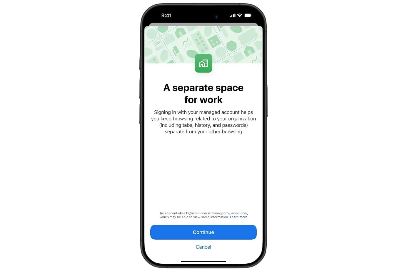 Переключение профилей в Chrome на iOS: работа и личное — по полочкам