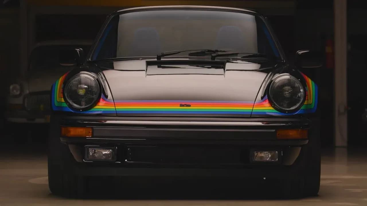 bb-Auto 1986 Porsche 911 Hybrid в гараже Джея Лено