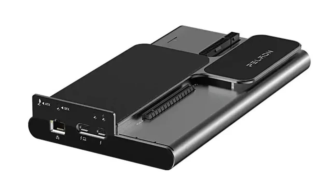 Самая дешёвая док-станция eGPU на Thunderbolt 5: нужен внешний БП