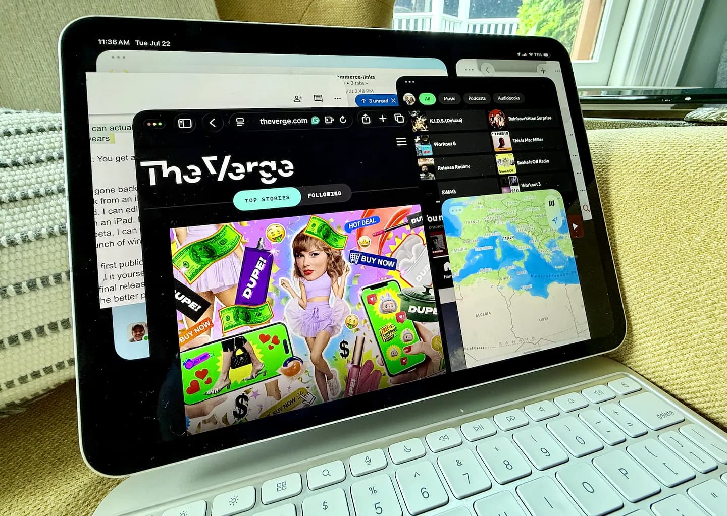 Многозадачность на iPad: новый уровень