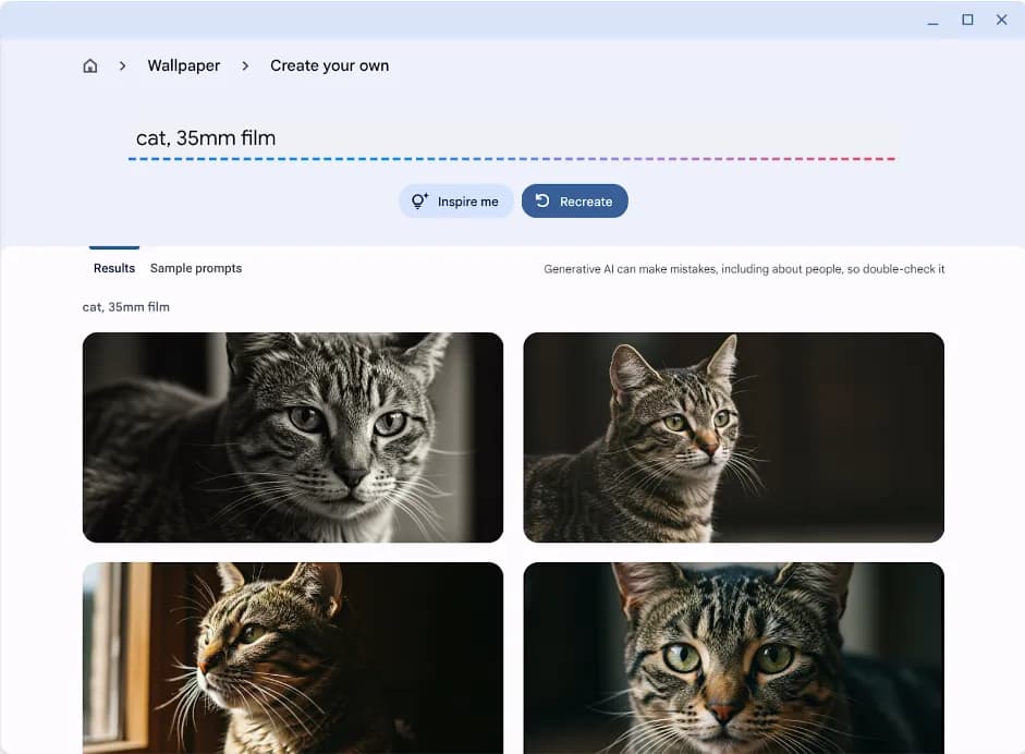 Обновление ChromeOS: синхронизация и обои