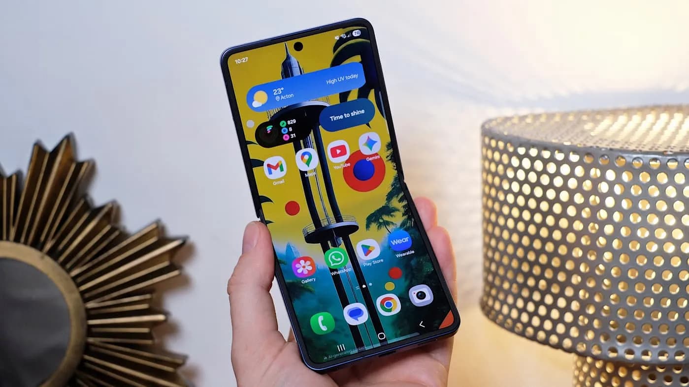 Samsung обновил Galaxy Z Flip 7: больше экран и батарея, но камеры прежние