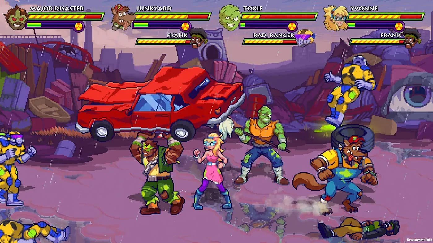 Игра по Toxic Crusaders выходит в декабре