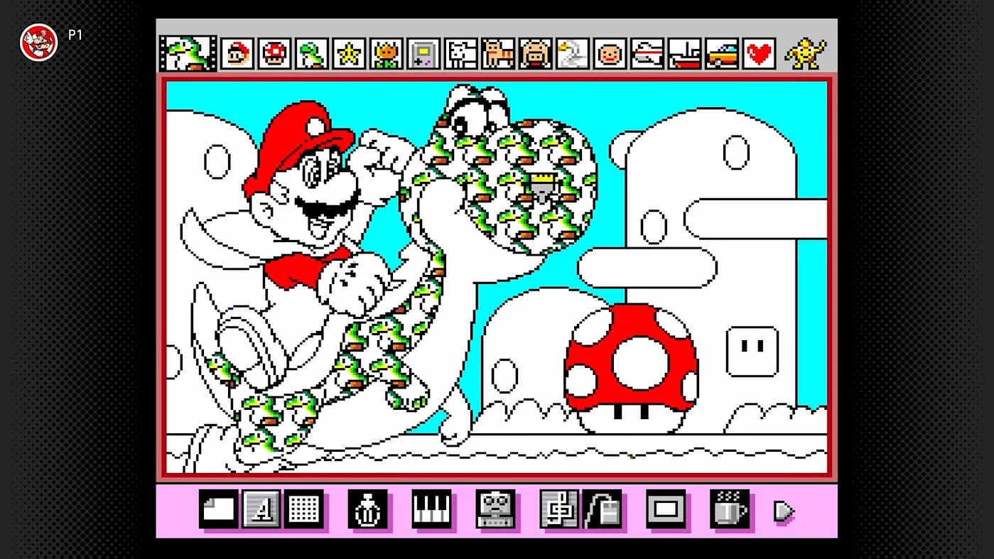 Mario Paint пришёл на Switch Online с поддержкой мыши