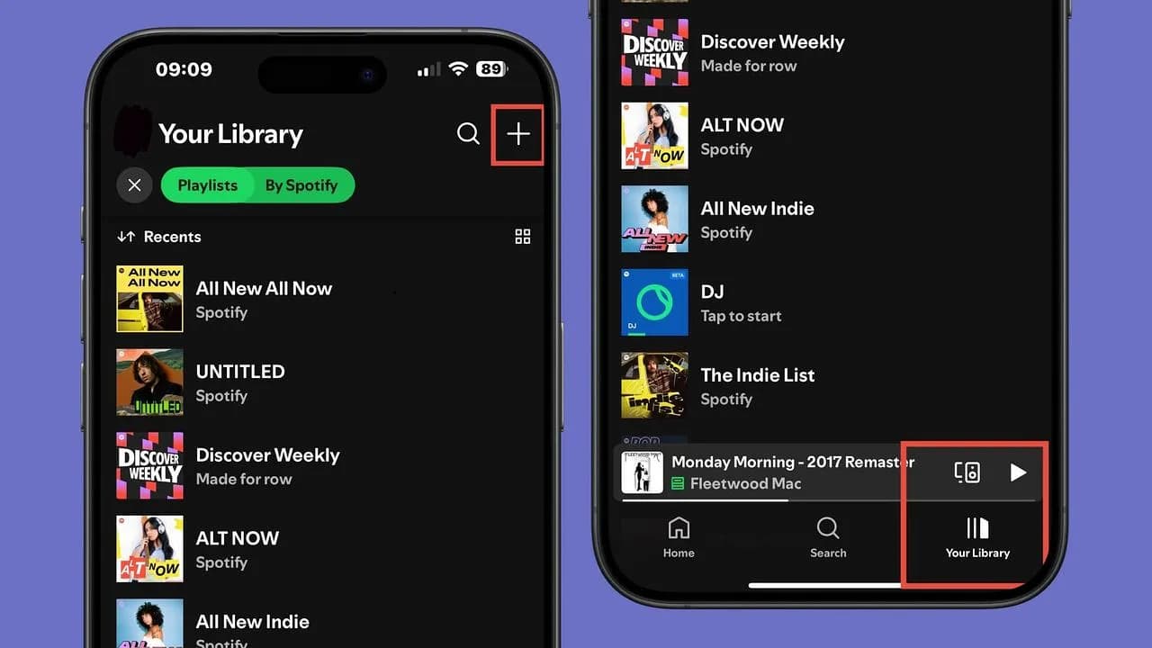 Spotify тестирует скрытие кнопки Create