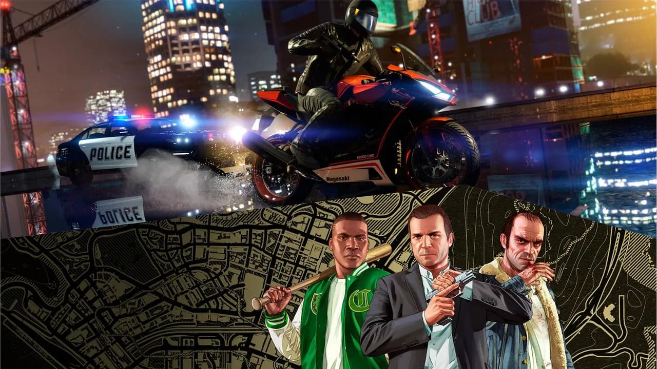 GTA 5 прокачали для RTX 5000: Nvidia добавила DLSS 4 поддержуу