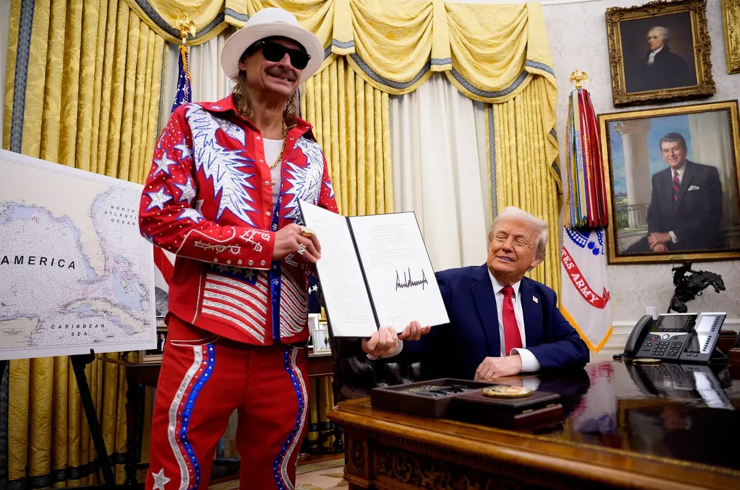 Kid Rock и Newsom: война фотожаб