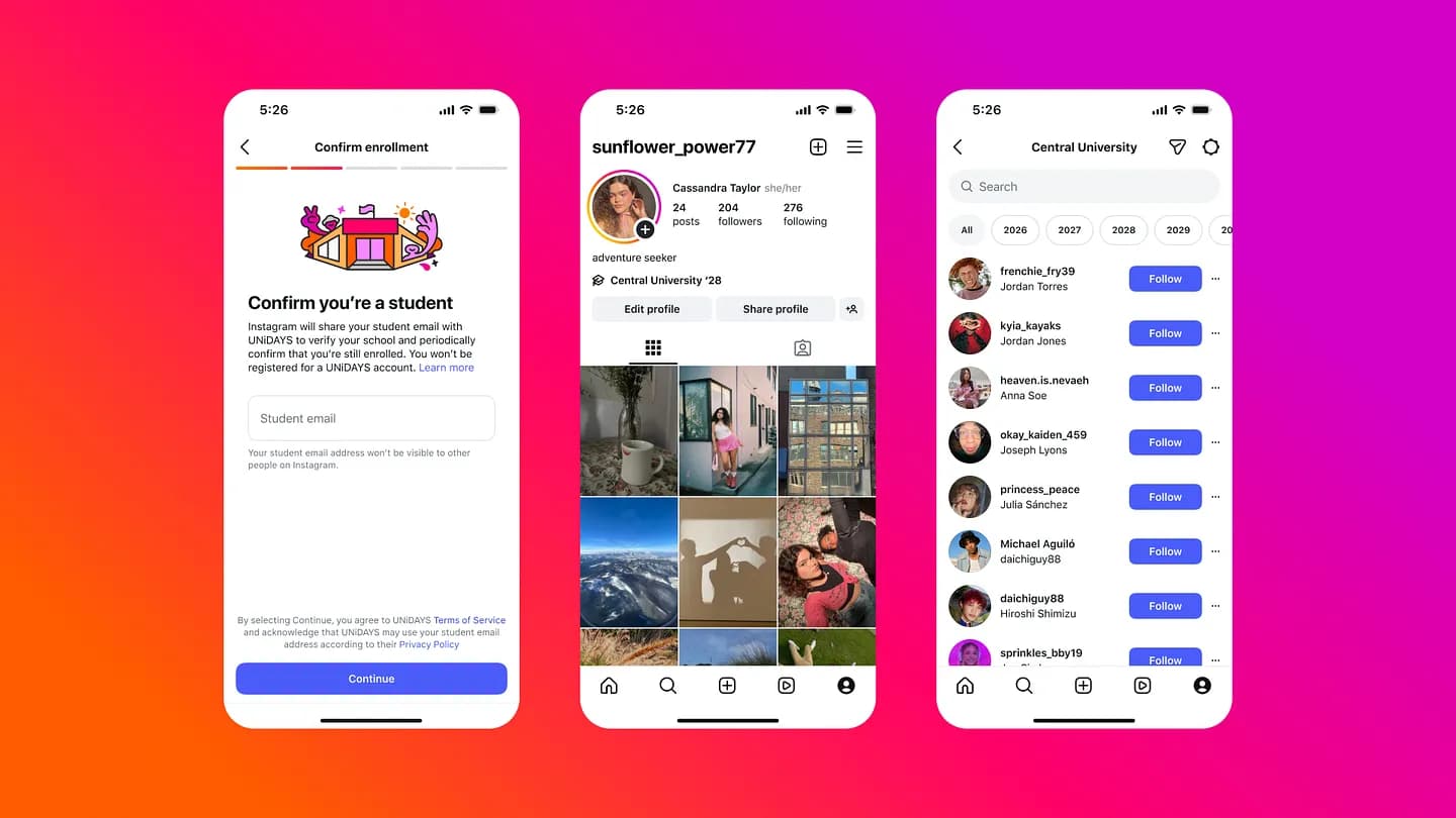Instagram открыл студенческий уголок: теперь ты совсем среди своих