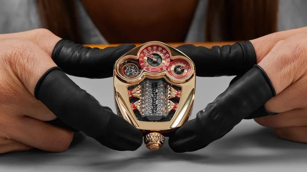 Часы Jacob & Co. Bugatti Tourbillon: механика для избранных