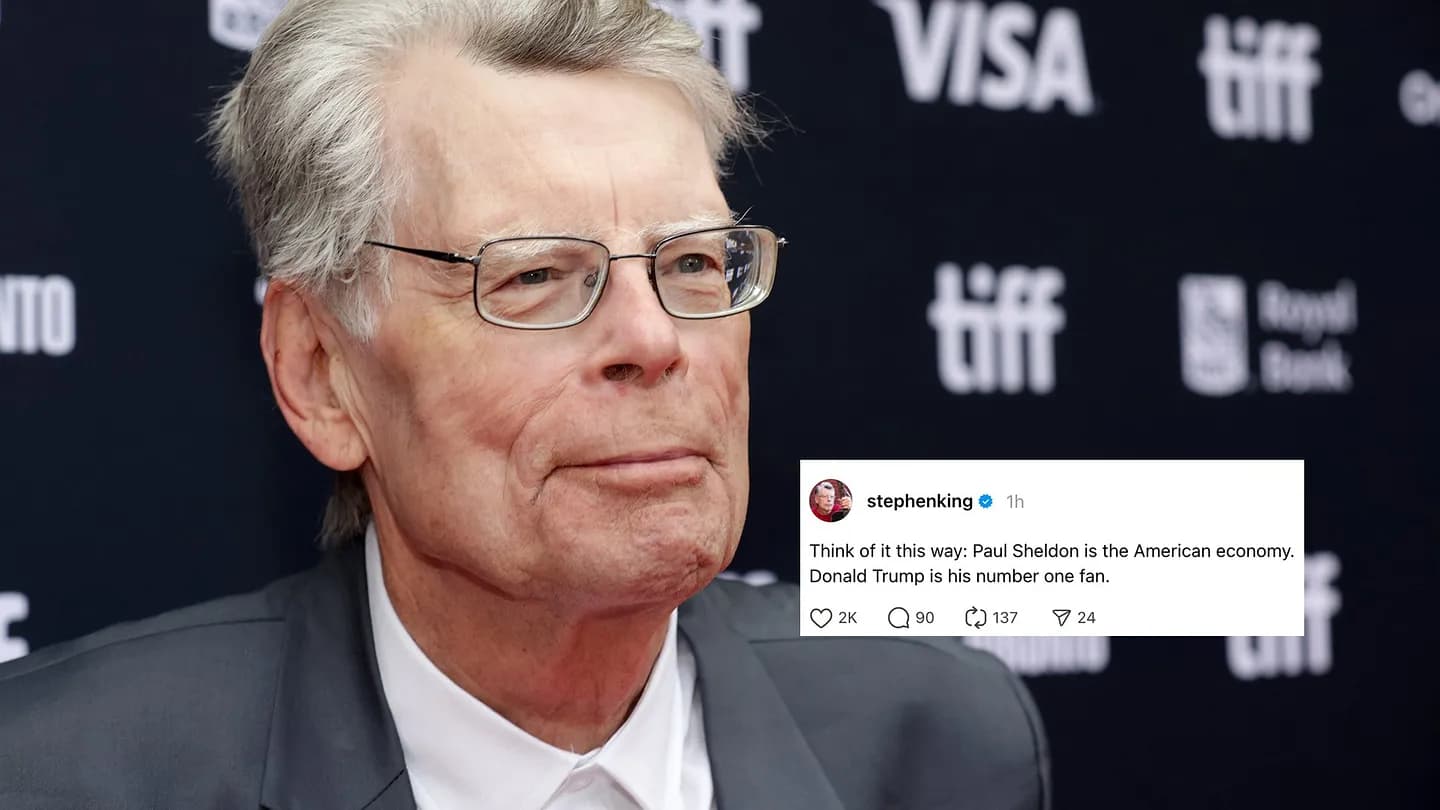 Стивен Кинг использует "Мизери" для подкола Трампа