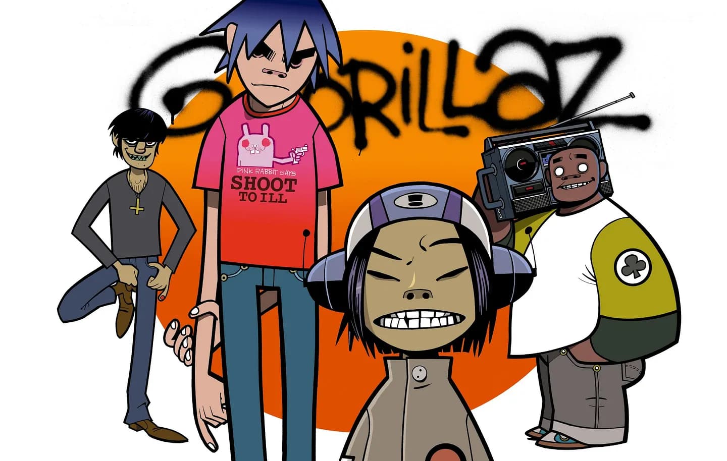 Gorillaz устроили шоу-сюрприз с редкими треками на юбилее в Лондоне