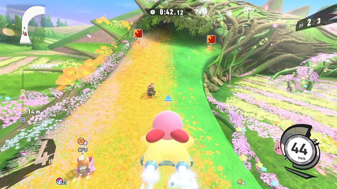 Kirby Air Riders: хаос на колёсах