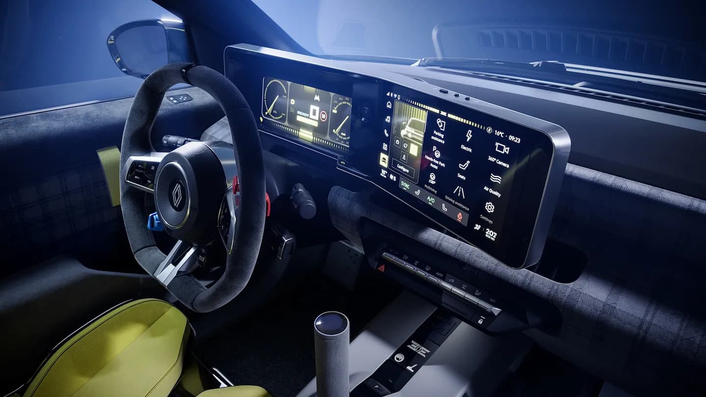 Renault 5 Turbo 3E: Дикий электромобиль с ручным тормозом для дрифта