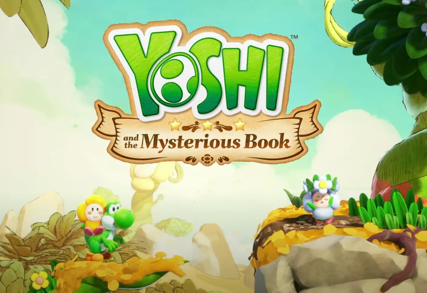 Yoshi и загадочная книга — новый платформер для Switch 2