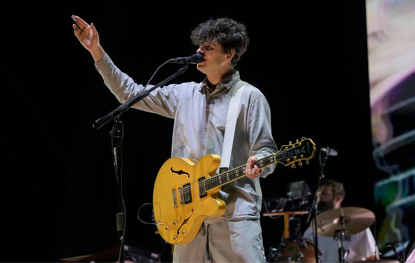 Воссоединение группы Koenig на концерте Vampire Weekend