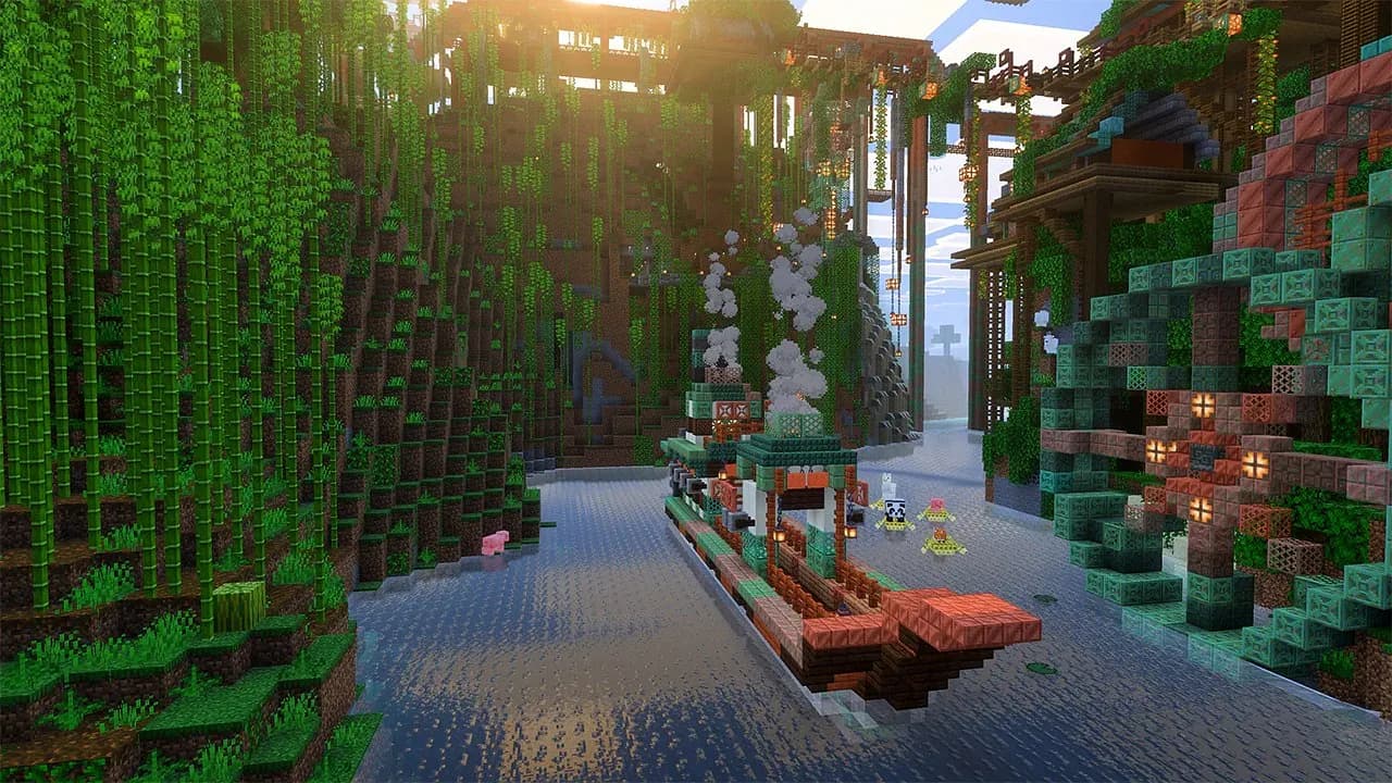 Minecraft становится ярче. Графика, которая перевернет представление о игре