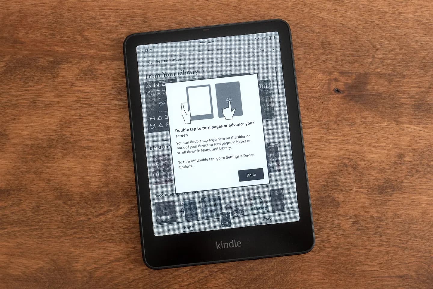 Kindle и новая эволюция: дважды каснись и переверни страницу!