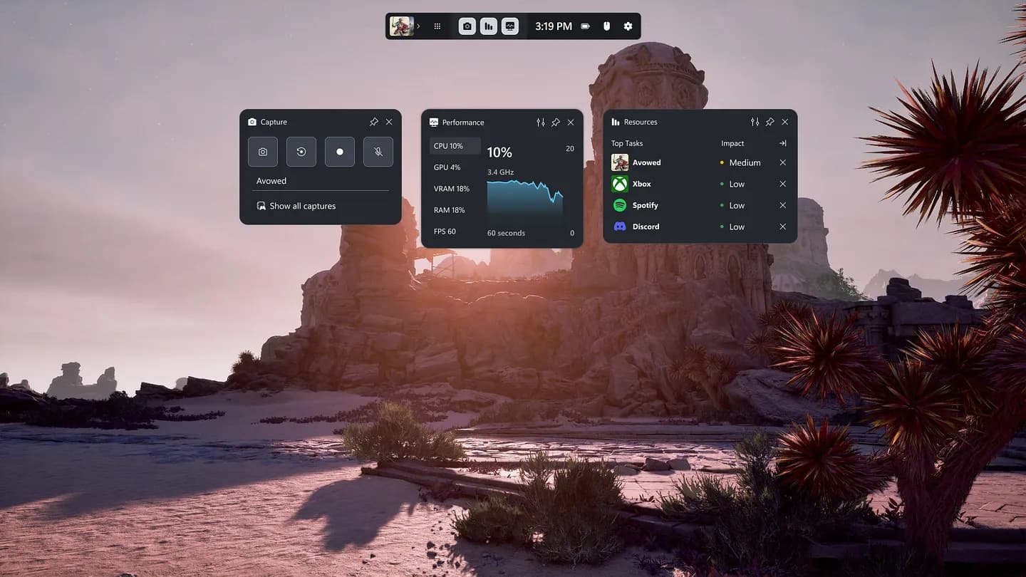 Windows 11: Игровая панель обновилась и стала ярче