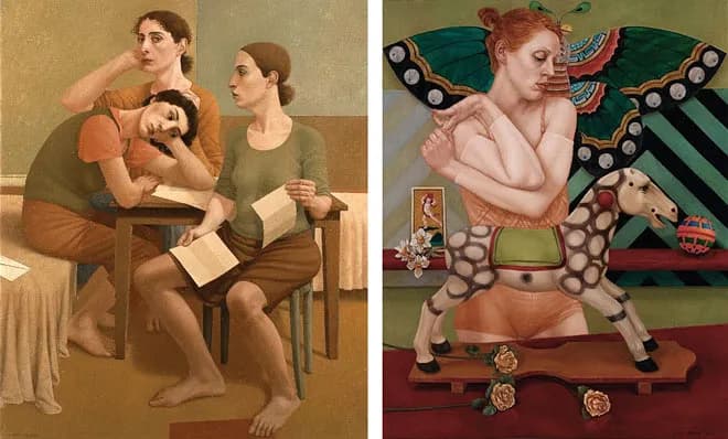 Лани Ирвин и Алан Фелтус: Когда фигуративное искусство бьет по мозгам