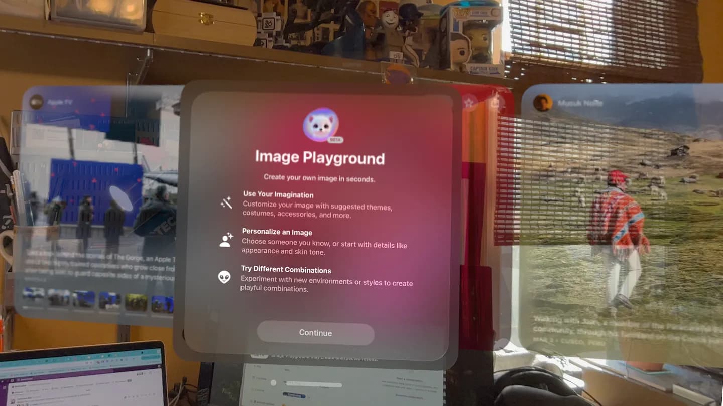 Apple Vision Pro стал ещё умнее с обновлением visionOS 2.4
