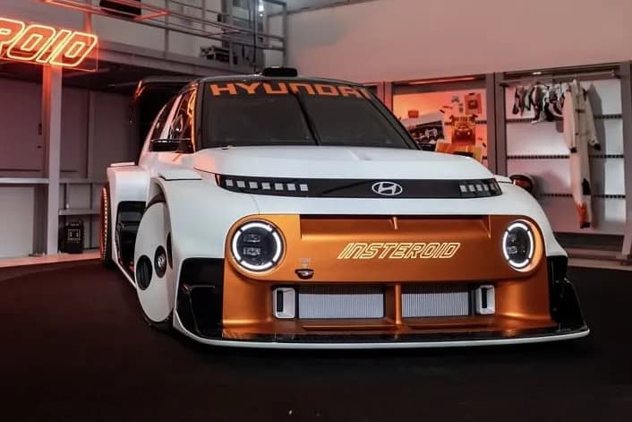 Hyundai представила странный электромобиль "Insteroid" для геймеров