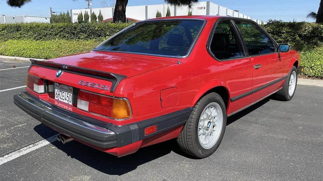 Неугасимая классика: BMW 635CSi 1985 года