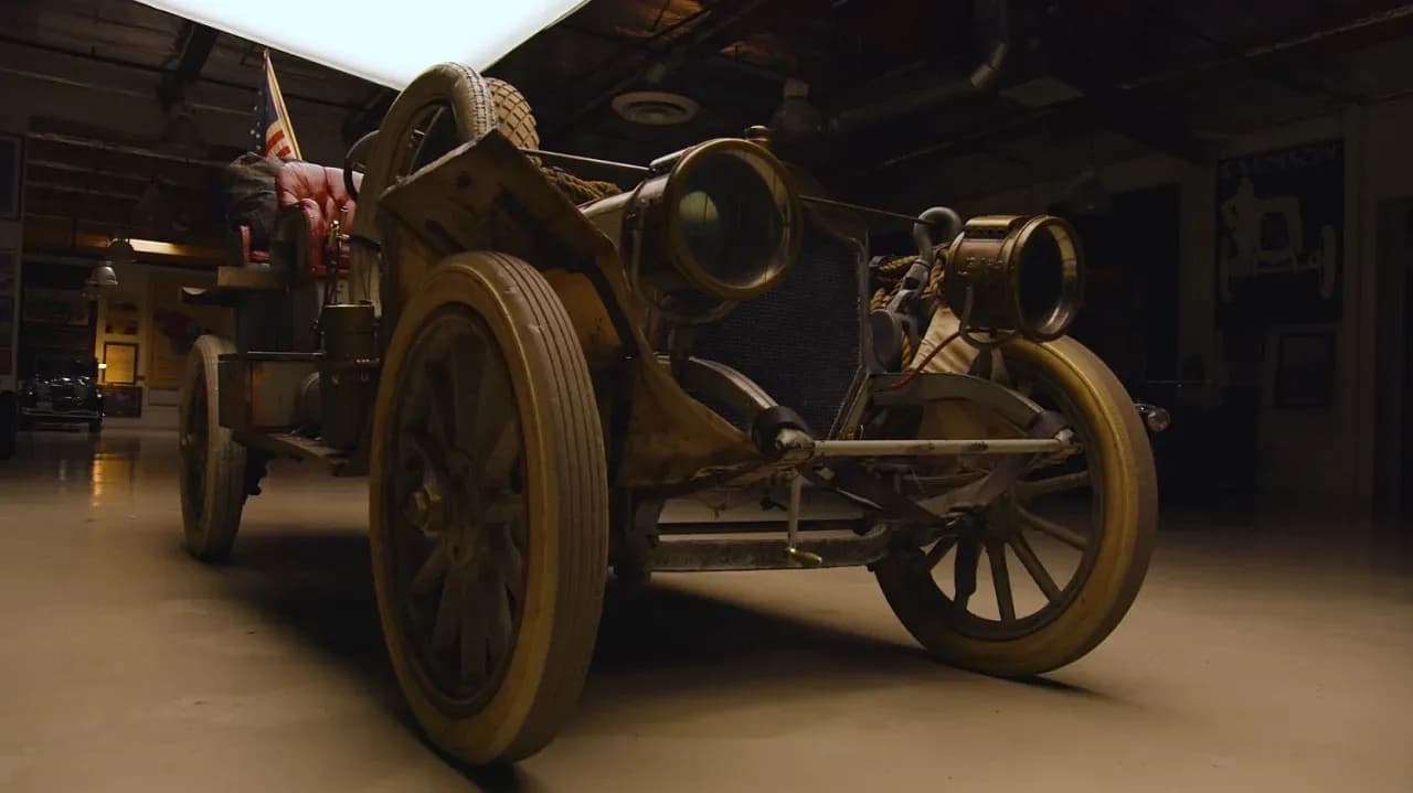 Автомобили, которые не трещат по швам: 1907 Thomas Flyer в гараже Джея Лено