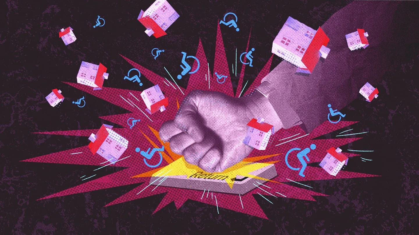 Маневры Трампа: Как удаленная работа превратилась в игре в прятки для людей с ограниченными возможностями