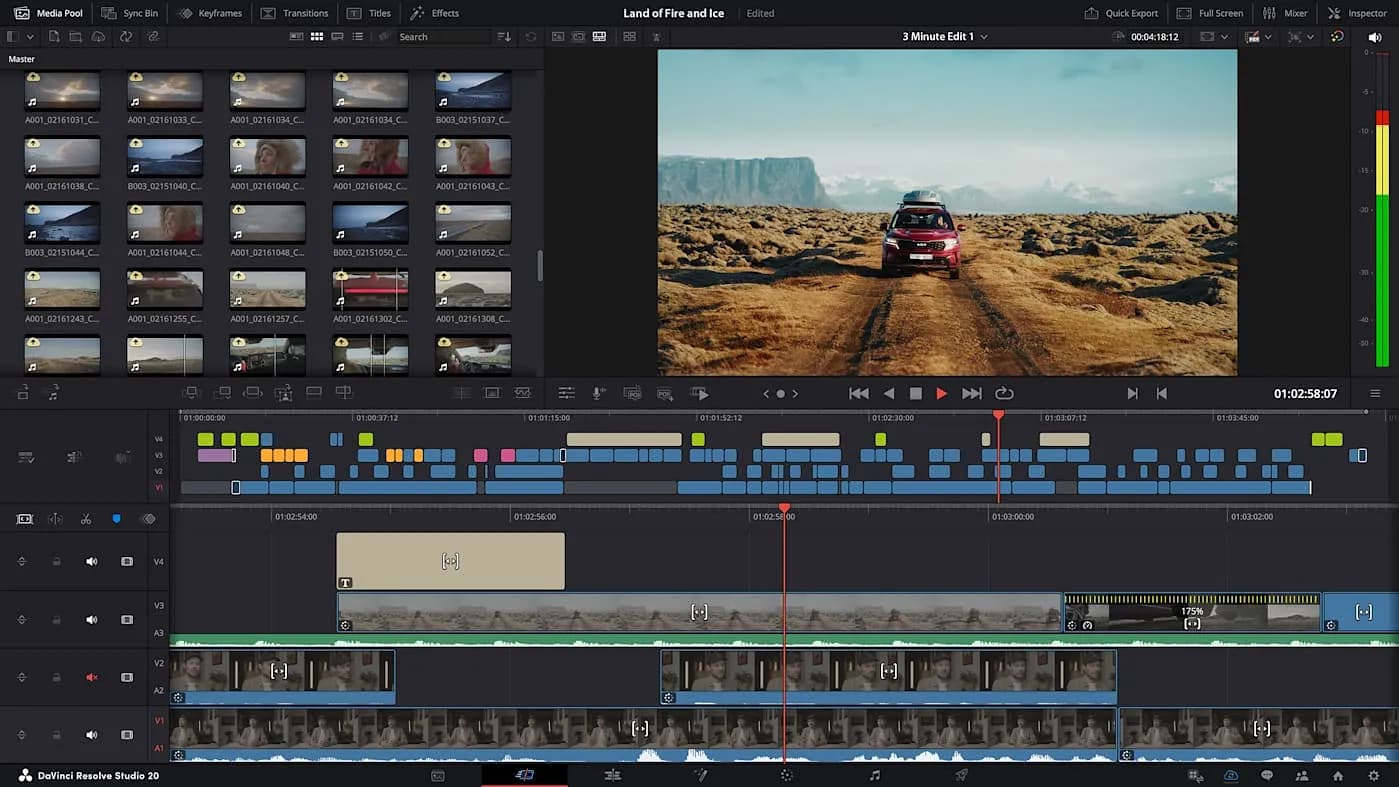 DaVinci Resolve 20: Искусственный интеллект теперь ваш главный редактор!