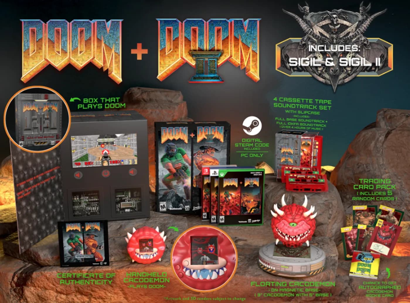 Коробка за 666 долларов, которая играет в Doom? Да, это реальность!