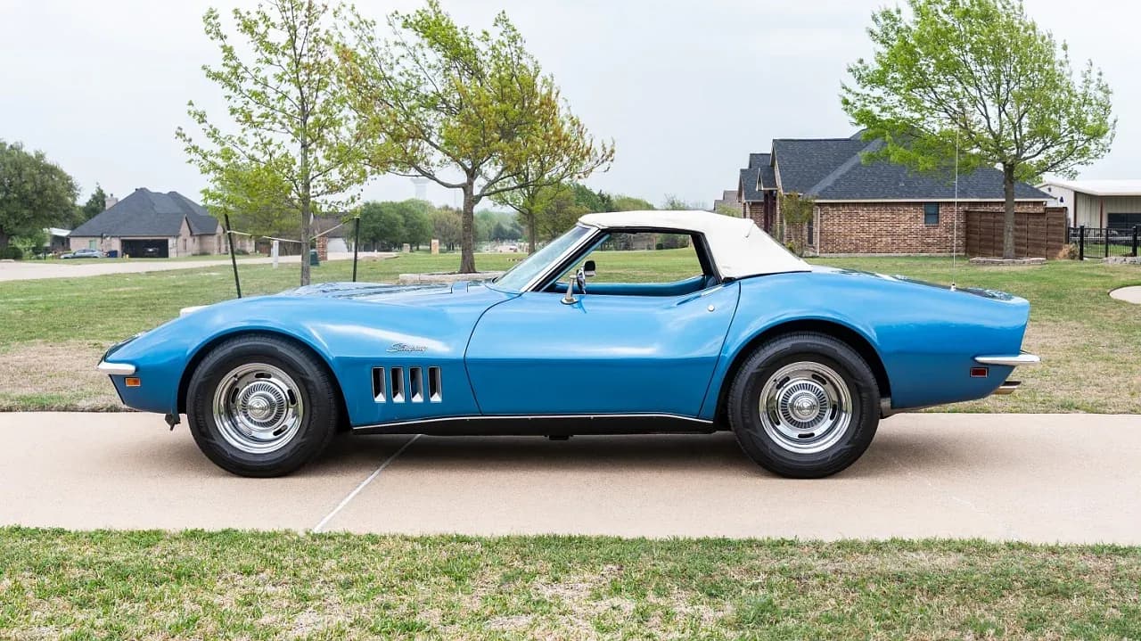 Chevrolet Corvette 1969 года — мечта на колесах