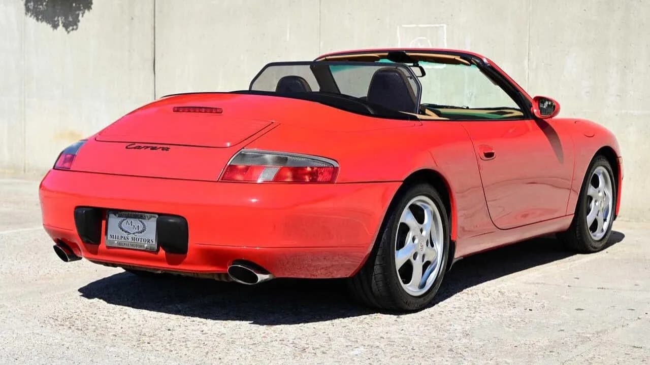 Кабриолет мечты: Porsche 911 Carrera 1999 года
