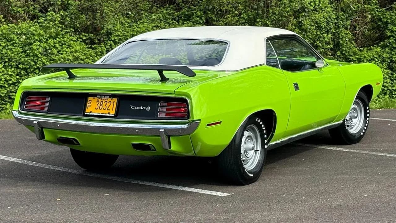 Plymouth ‘Cuda 1970 года: шикарный, но одинокий