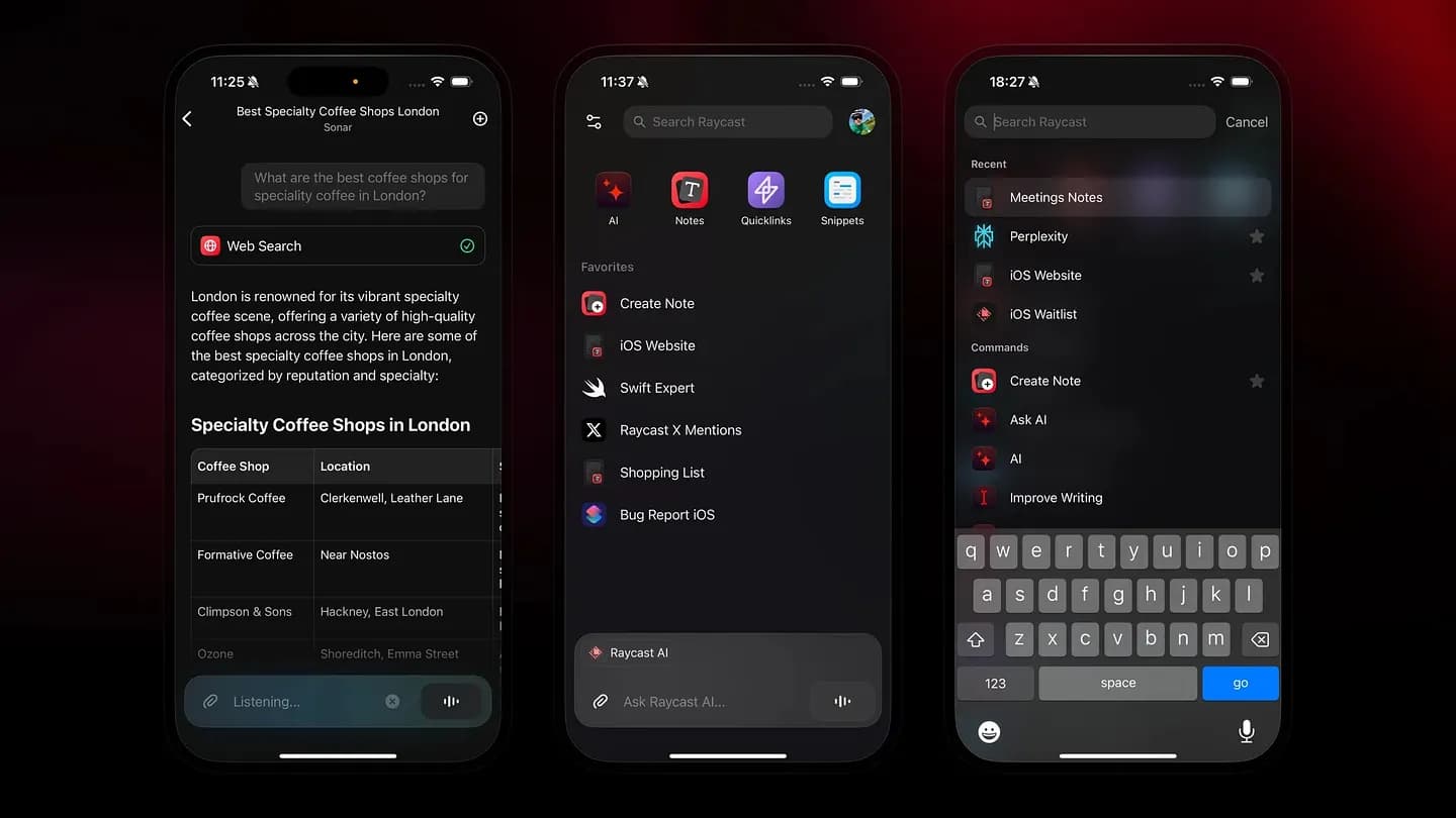 Raycast: новый (или старый?) подход к мобильной навигации на iOS!