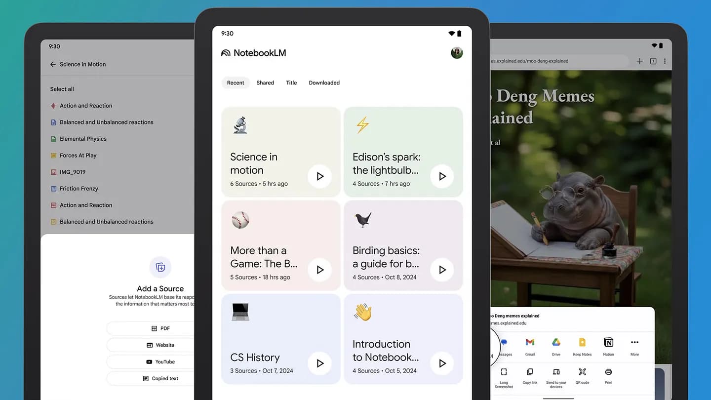 Google анонсирует приложение NotebookLM: ожидания и реальность
