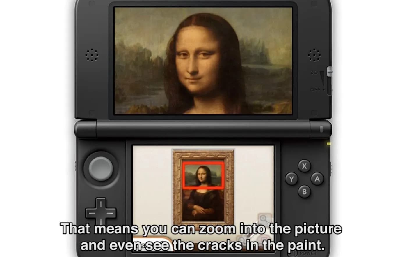 Лувр прощается с Nintendo 3DS